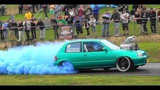 SMURF BURNOUT AT BRASHERNATS 2017 [upl. by Flagler274]