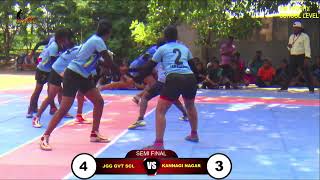 SF KANNAGI NAGAR VS JGG GVT SCL  CM TROPHY  SCHOOL LEVEL [upl. by Curson]