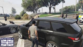 Police Chase UK  Unmarked Range Rover  GTAV LSPDFR 2019 [upl. by Neeliak]