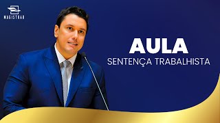 SENTENÇA TRABALHISTA [upl. by Sproul]