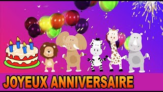 Anniversaire Enfant🎂 Paroles 🎂Joyeux Anniversaire enfant🎂🎼 song birthday celebration paroles lyrics [upl. by Goggin]