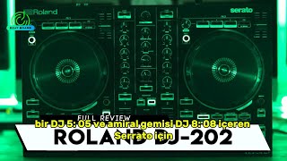 Roland DJ 202 Controller Genel Bakış [upl. by Starinsky]