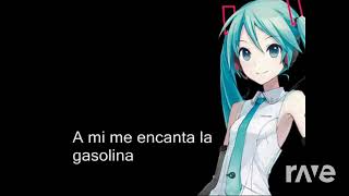 Hatsune Miku and Daddy Yankee Gasolina Vocaloid and InstrumentalMashup [upl. by Narda115]