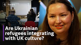 How Ukrainian refugees are handling cultural integration in ethnically diverse areas of the UK [upl. by Kerrin]