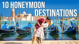 Top 10 Honeymoon Destinations Travel Video [upl. by Alleuqahs]