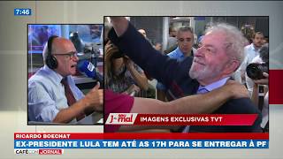 Boechat Lula tem que ir para a cadeia sim Mas para que dar a canetada antes Moro [upl. by Ialohcin259]