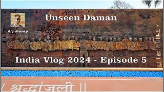 Daman vlog 2024 Daman vlog Daman inner city Daman bridge collapse vira da dhaba Daman food vlog [upl. by Aenneea]