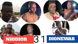 Match amical entre les lutteurs de Dionewar et les lutteurs de Niodior [upl. by Athal]