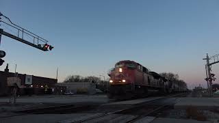 CN SD70M2 8953 Rolls Through Rantoul IL With A Great Leslie RS3L [upl. by Einnij943]