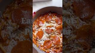 10 Min LowCalorie Pizza Pasta [upl. by Enyrb]