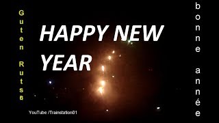 Guten Rutsch ins neue Jahr  Frohes neues Jahr  Silvestergrüße  Happy new year 2020 [upl. by Anide]