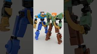 Micro LEGO Steve Mech Satisfying Speed Build lego legomecha legomech [upl. by Ludvig]