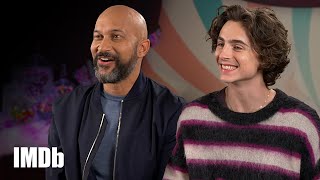 How Timothée Chalamet and the Wonka Cast Cracked Each Other Up [upl. by Ketty]