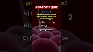 Anatomy quiz series ⁉️Human reproduction Related questions ❓ neet2025biologyquizanatomyyt [upl. by Malony]