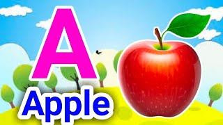 A for apple b for ball song abcd song abcd rhymes video abcd learning  abclearningsongs [upl. by Nnyw]