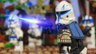 A Captain Rex Tale  Lego Clone Wars Stop Motion [upl. by Lekym]