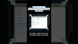 EASIEST Way to Save GIFs from Screen Recordings BeginnerFriendly shorts [upl. by Dallas]