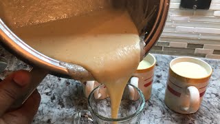 How to make rich and creamy Cornmeal Porridge Guyanese Style 🇬🇾 [upl. by Atinas]