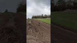 Big hill at Ashdown mx sx85 motocross ktm [upl. by Allesig597]