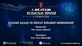 ECZANE AÇILIŞI VE DİKKAT EDİLMESİ GEREKENLER [upl. by Ahsuat811]