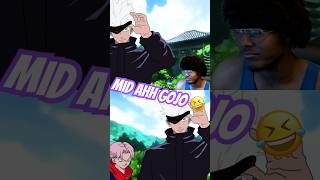 MID AHH GOJO PAUSE🤣Goku vs Gojo Rap Battle Ssj9k [upl. by Leilani]