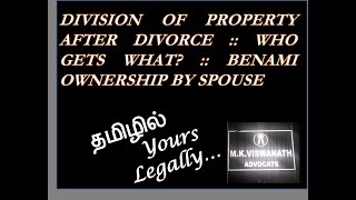 How are properties divided after divorce  Safeguard your assets from conflicting spouse [upl. by Wiedmann]