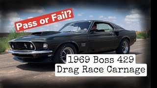 Don’t Drag Race your 1969 Boss 429 Mustang Ford NASCAR Streetcar Musclecar Kaase [upl. by Nomaid]