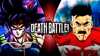 OmniMan VS Bardock Invincible VS Dragon Ball  Death Battle Hype Trailer [upl. by Vanny]