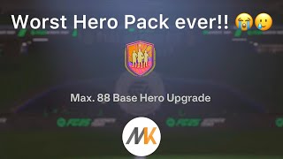 EA FC 25  Worst 88 Max Hero Pack 😭🥲 [upl. by Josefina]