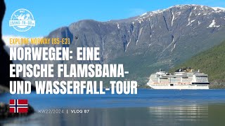 🇳🇴 Norwegen Eine epische Flåmsbana und WasserfallTour [upl. by Airalednac]