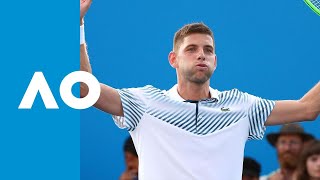 Filip Krajinovic v Marco Cecchinato match highlights 1R  Australian Open 2019 [upl. by Nipahc]