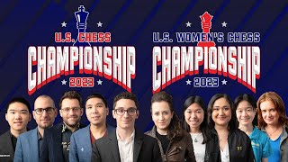 2023 US Chess Championships Round 1 [upl. by Naida793]