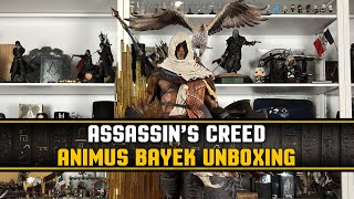 Assassins Creed  Animus Bayek statue by PureArts Unboxing [upl. by Nelo]