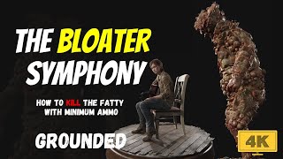 How to Kill Arcade Bloater on Low Ammo in Grounded Difficulty The Last of Us Part 2 Remastered PS5 [upl. by Inahpit]