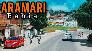 🔰 ARAMARI  BA 🔰 Viajando de ALAGOINHAS até ARAMARI no Interio da BahiaBrasil [upl. by Novelc]