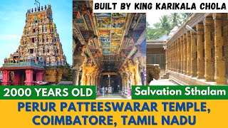 2000 Years Old Perur Patteeswarar Temple Coimbatore Tamil Nadu  Must Visit Temple in Coimbatore [upl. by Reiner536]