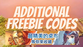 ADDITIONAL FREEBIE CODES  WONDERLAND ONLINE RHODE ISLAND 飄流幻境 羅德島傳說 [upl. by Nakada995]