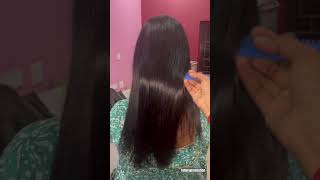 Hair smoothing  hair smoothening at home song music bridalnailartdesigns hairsmoothingtreatment [upl. by Freud229]