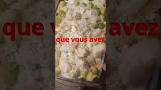 Episode 3 Le gratin a ma façon francefrenchfood food cuisine shorts youtubeshorts pourtoi [upl. by Gladine]