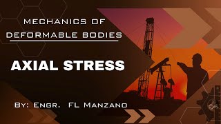 CE Review Axial Stress and Introduction to Mechanics of Deformable Bodies [upl. by Banna]