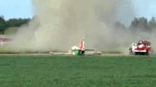 L39 Albatros crash landing [upl. by Attener52]