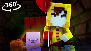 Will YOU Float Too in Pennywise 360VR  Minecraft VR Video [upl. by Trakas]