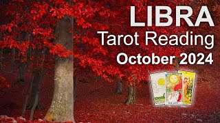 LIBRA TAROT READING quotA DEPARTURE AN ARRIVAL amp A GOLDEN GIFTquot October 2024 october2024 tarot [upl. by Buehrer]