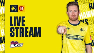 Live Stream Hampshire Hawks v Essex  Vitality Blast [upl. by Lewert892]