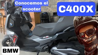 Conociendo el Scooter C400X de BMW [upl. by Yatnahc]