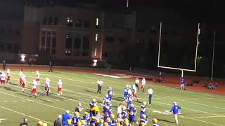 Tyler Tanguays gamewinning interception for Chicopee Comp footbal [upl. by Hamfurd]