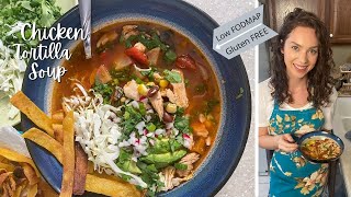 Chicken Tortilla Soup  Gluten and Dairy FREE  Low FODMAP Recipes  Grit and Groceries [upl. by Norej]