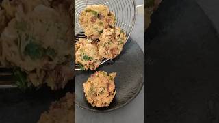 Baby Prawns Fritters🍤 prawns homemade fritters [upl. by Seymour]