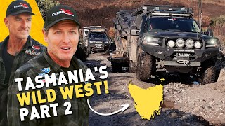 🔥 BRUTAL 4WD Adventure on Tasmanias West Coast PART 22 💀 [upl. by Llewxam]