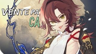 Nightcore  Vente Pa Ca LetraLyrics [upl. by Eceerahs]